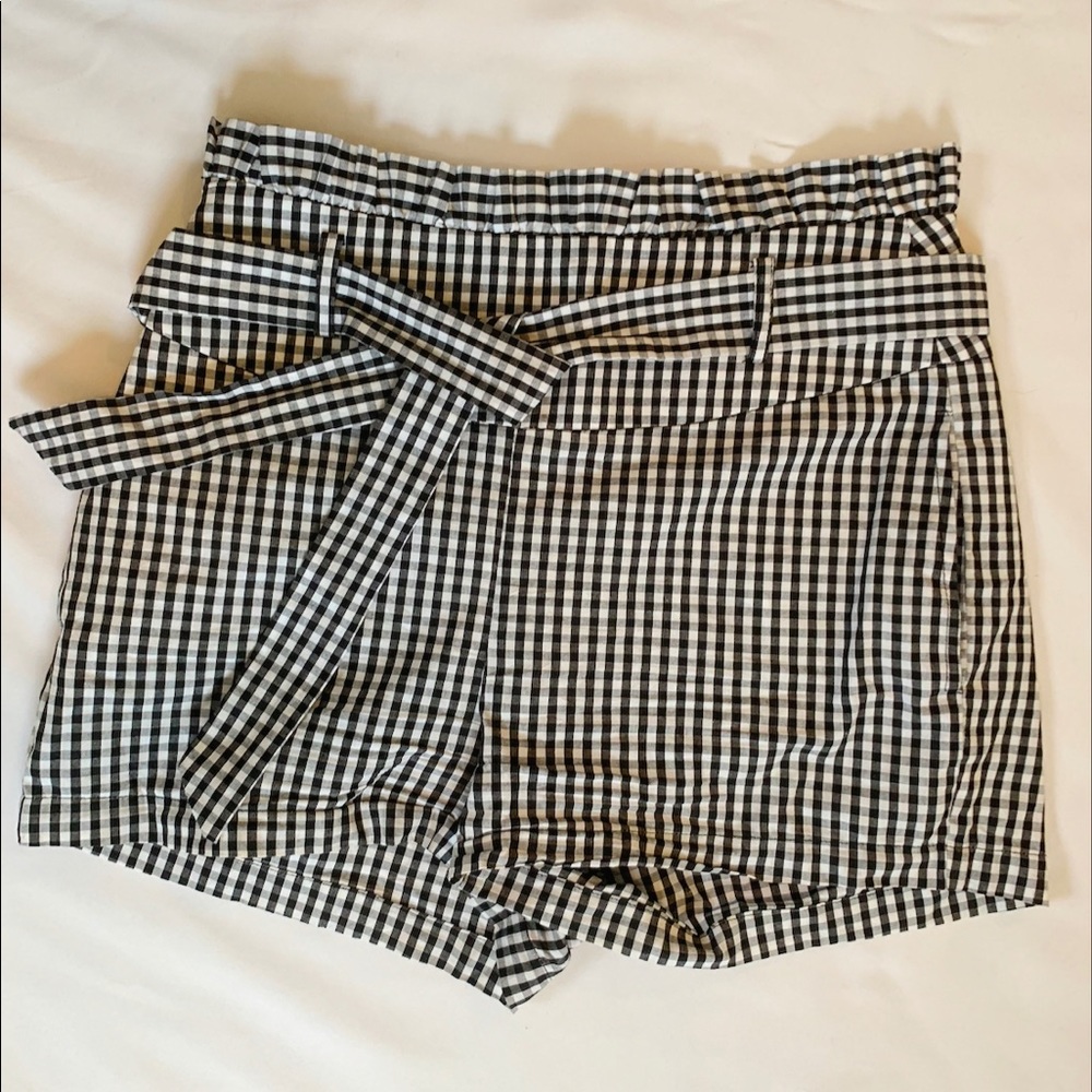 Nasty Gal Checkered Shorts
